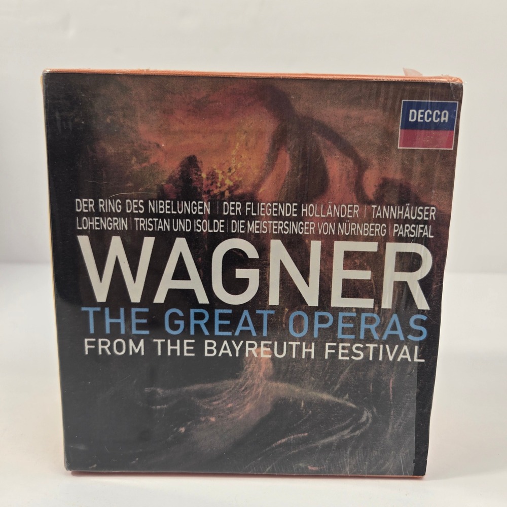 Richard Wagner - The Great Operas Bayreuth Festival 33 CD Box Set Decca Sealed